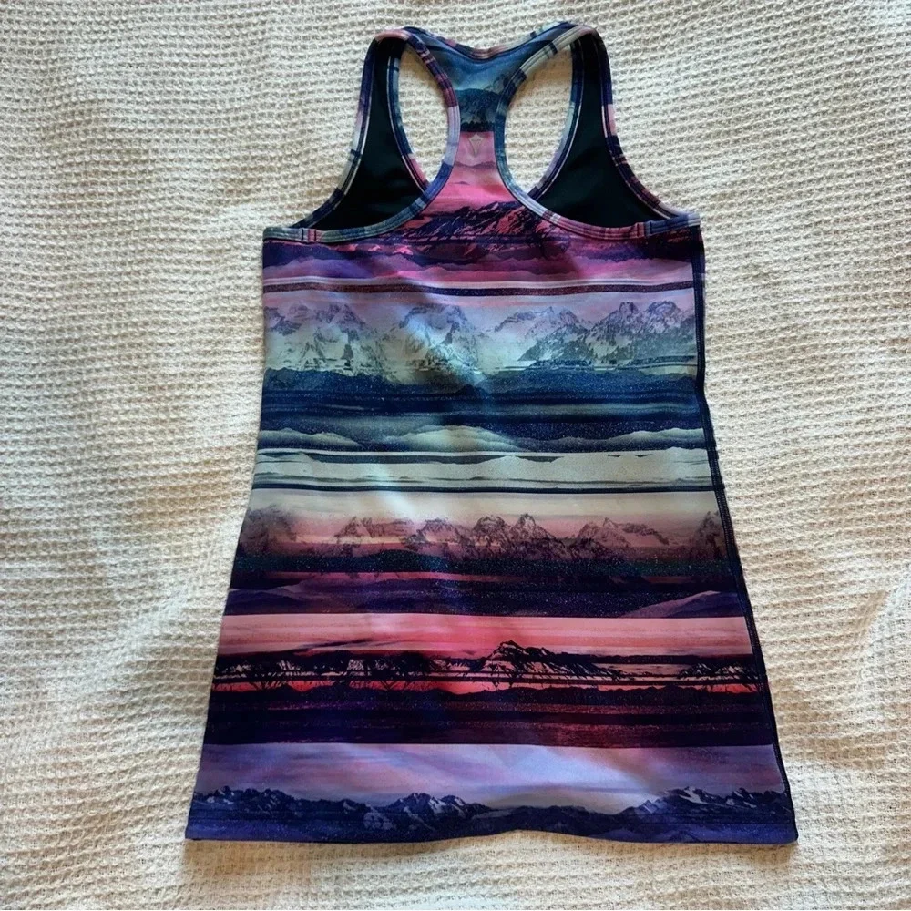 NWOT Set of 2 Lululemon Ivivva KeepUrCool Racer Tank tops, size 14, reversible - Picture 5 of 11